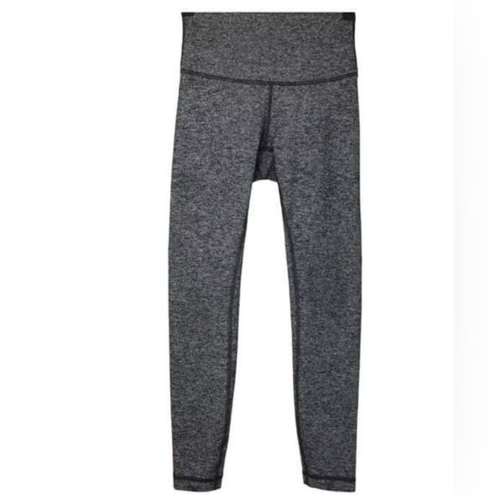 Lululemon Heather Black /Gray Leggings size 10
